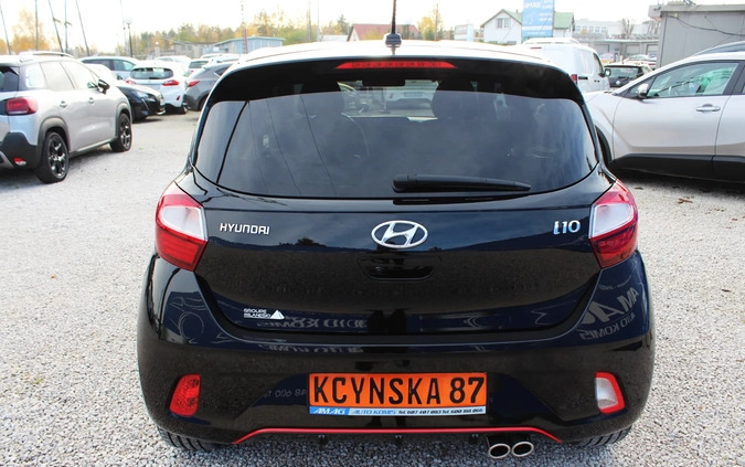 Hyundai i10 cena 57800 przebieg: 19600, rok produkcji 2021 z Pilica małe 529